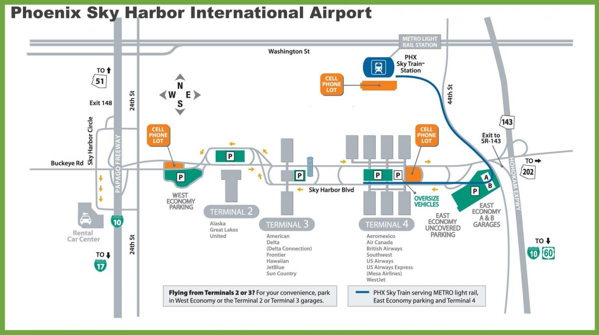 凤凰城机场栅地图