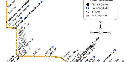 谷地铁公交车线路图